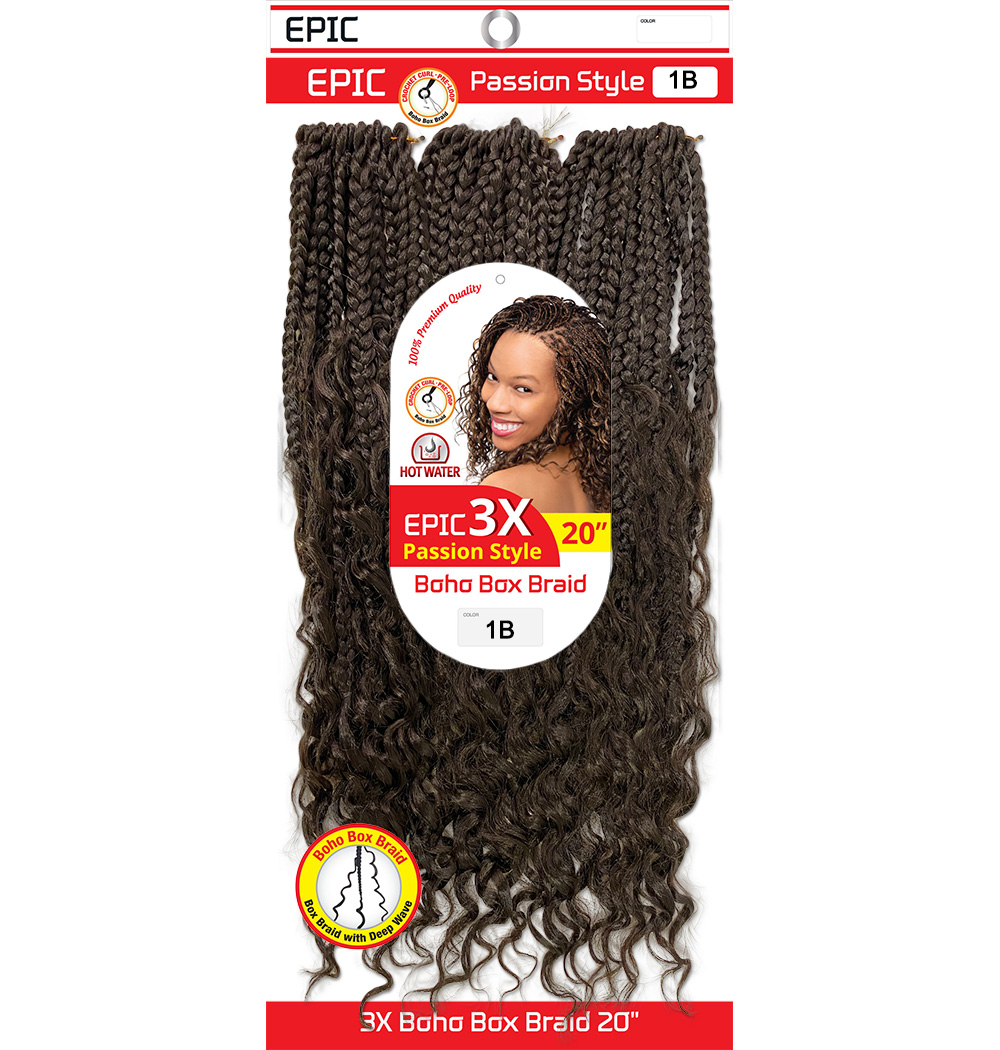 EPIC 3X BOHO BOX BRAID - Hair wholesale